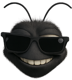 Pat the Fly — Run Fly mascot