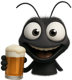 Pat the Fly — Run Fly mascot