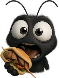 Pat the Fly — Run Fly mascot