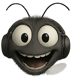 Pat the Fly — Run Fly mascot