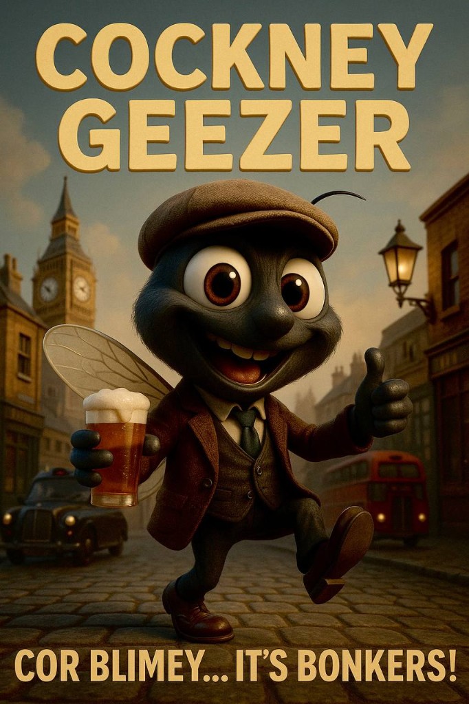 Pat the Fly — Run Fly mascot